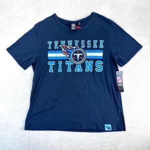 TENNESSEE TITANS T-Shirt Mens Medium Blue Football NFL‎ Team Tee NWT